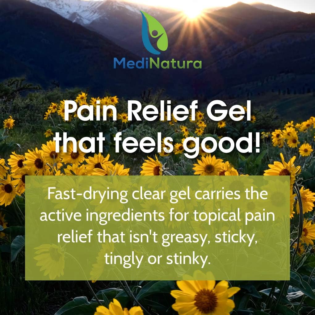 T-Relief Pain Relief Gel to Soothe Minor Joint, Back and Muscular Pain - Homeopathic Formula - 8.75 Ounce: Health & Personal Care