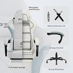 Submi Computer Chair Fabric Gaming Chair, Ergonomic