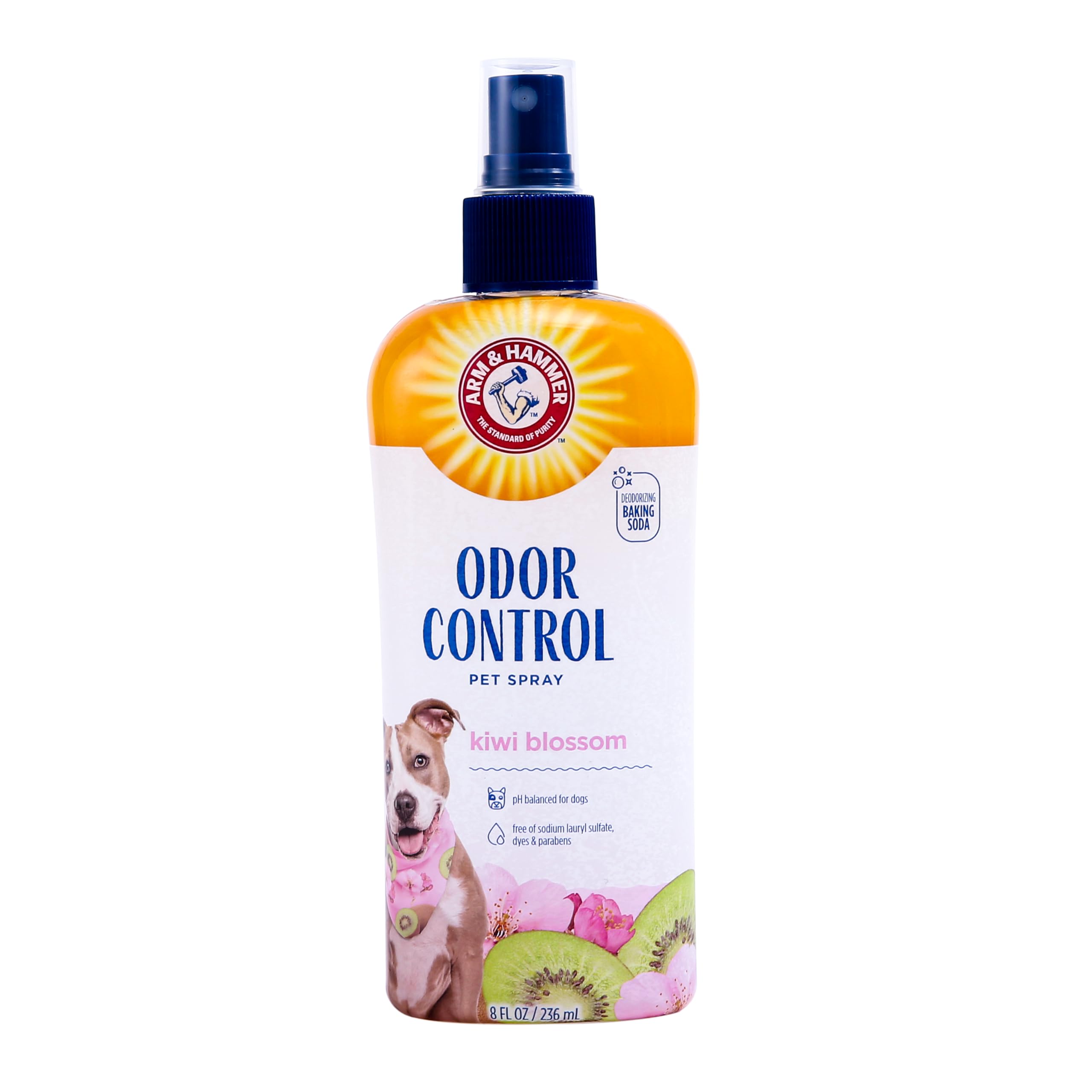 Photo 1 of Arm & Hammer for Pets Super Deodorizing Spray for Dogs | Best Odor Eliminating Spray for All Dogs & Puppies | Fresh Kiwi Blossom Scent That Smells Great, 8 Ounces