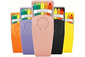 Gurtice EMF Meter Ghost Hunting Magnetic Field Detector Spirit Box Paranormal Equipment Tester 50Hz-20,000Hz Pink