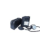 Santamedical Adult Deluxe Aneroid Sphygmomanometer with black cuff and Carrying case