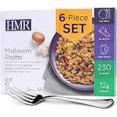 HMR Mushroom Risotto Entr&eacute;e, Vegetarian, 12g Protein, 6 Pack | Vegetarian Entr&eacute;e &ndash; Creamy Rice Meal &ndash; Mushroom Risotto &ndash; 12g Protein &ndash; Pack of 6