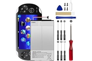 Senpinkboo PS Vita SP65M Battery [2025 Upgraded] for Sony PlayStation PS Vita PCH-1001 PCH-1101 1003 1103 Battery 3.7V with Repair Tool Kit