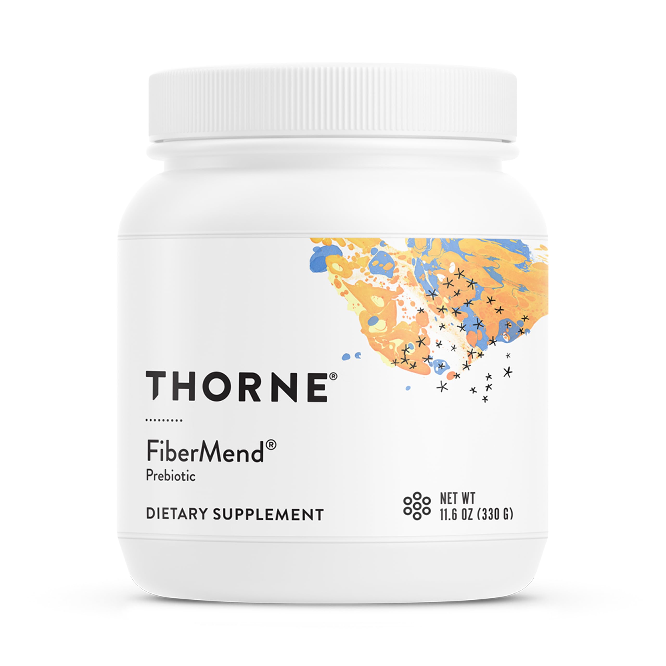 Thorne FiberBlend - Prebiotic Fibre Powder to Help Maintain Regularity - 11.6 Oz