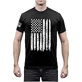 Rothco Distressed US Flag Athletic Fit T-Shirt