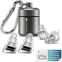 High Fidelity Concert Earplugs, Reusable Musicians Ear Plugs, 24dB Advanced Filter Technology Ear Protection for Music…