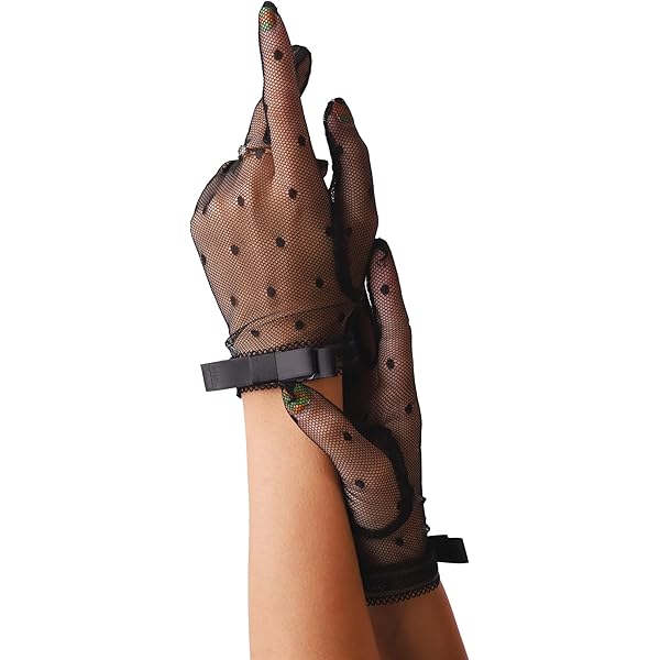 Amazon.com: Sacina Gothic White Mesh Lace Gloves, Bridal