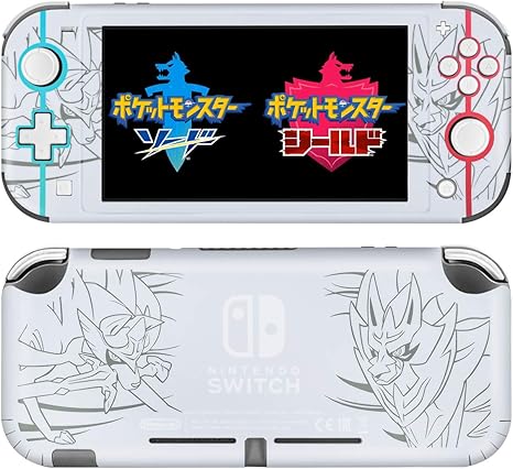 Amazon Com Dlseego Switch Lite Skin Cool Pattern Full Wrap Skin Protective Film Sticker Compatible With Nintendo Switch Lite Gray Mp3 Players Accessories