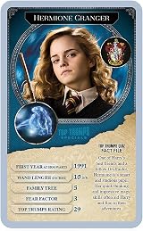 Top Trumps Harry Potter 30 Witches and Wizards Specials Card Game view 7