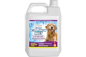 ECO GARDEN PRO PROFESSIONAL Liquid Ice & Snow Melt Extreme | Eco Living Solutions - Liquid Ice Melt & Liquid Deicer | Pet Safe Ice Melt | Ice Melt Safe for Concrete | Liquid Calcium Chloride Ice & Snow Melt (1 Gallon)