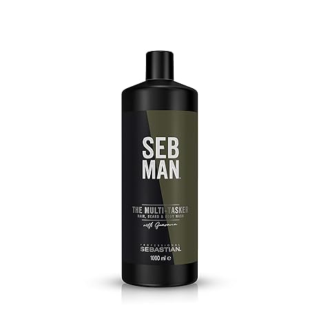 Seb Man The Multitasker - 3in1 - Hair, Beard & Body Wash
