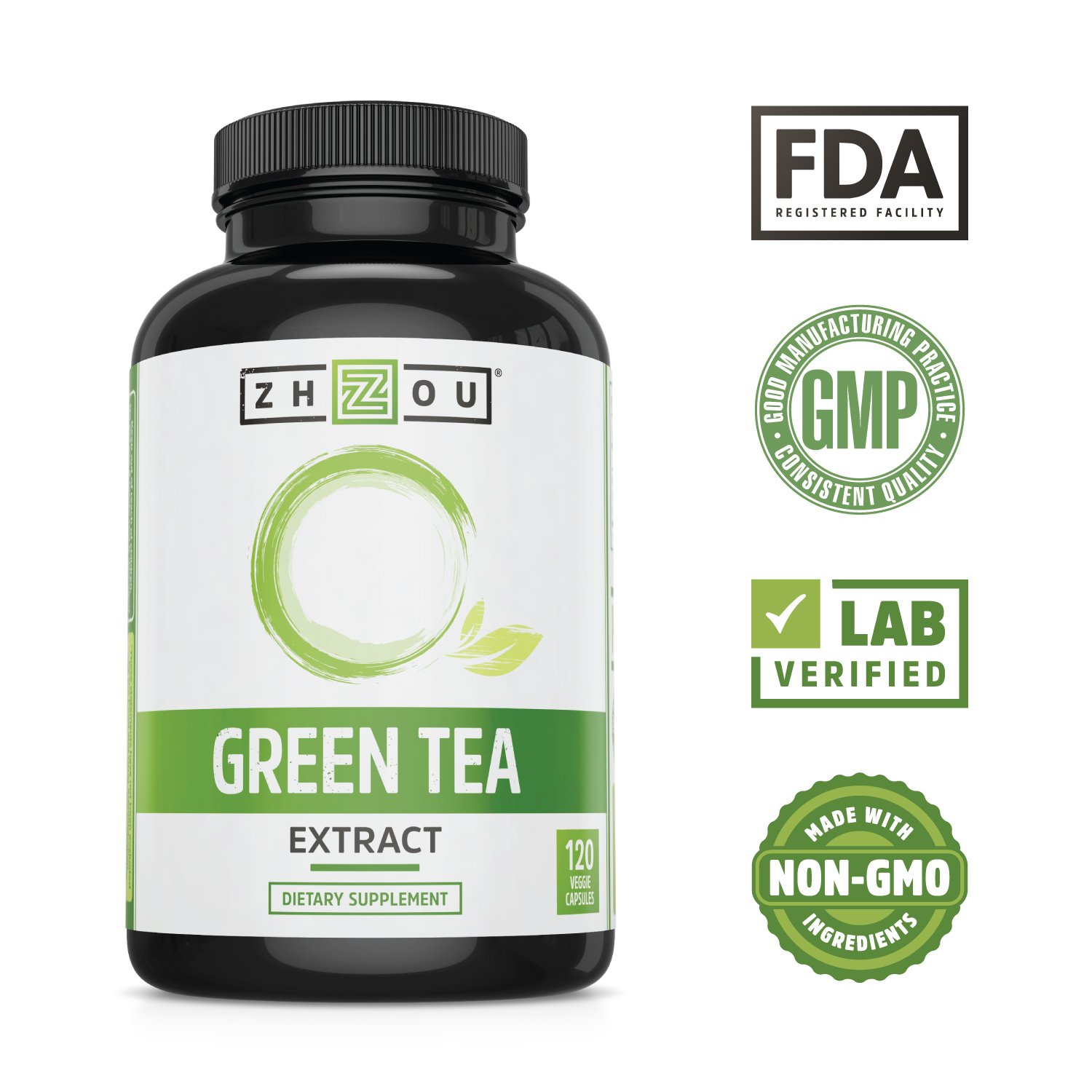 Green Tea Extract Supplement with EGCG for Healthy Weight Support