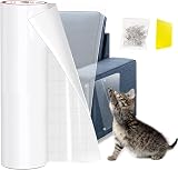 Anti-Scratch Cat Scratching Deterrent Tape 30cm x 5m Clear view 1