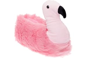 Silver Lilly Fuzzy Animal Slippers for Women & Men, House Shoes, Teddy Bear, Cow, Cute, Great Mother's Day Gift for Mom, Wife, Daughter