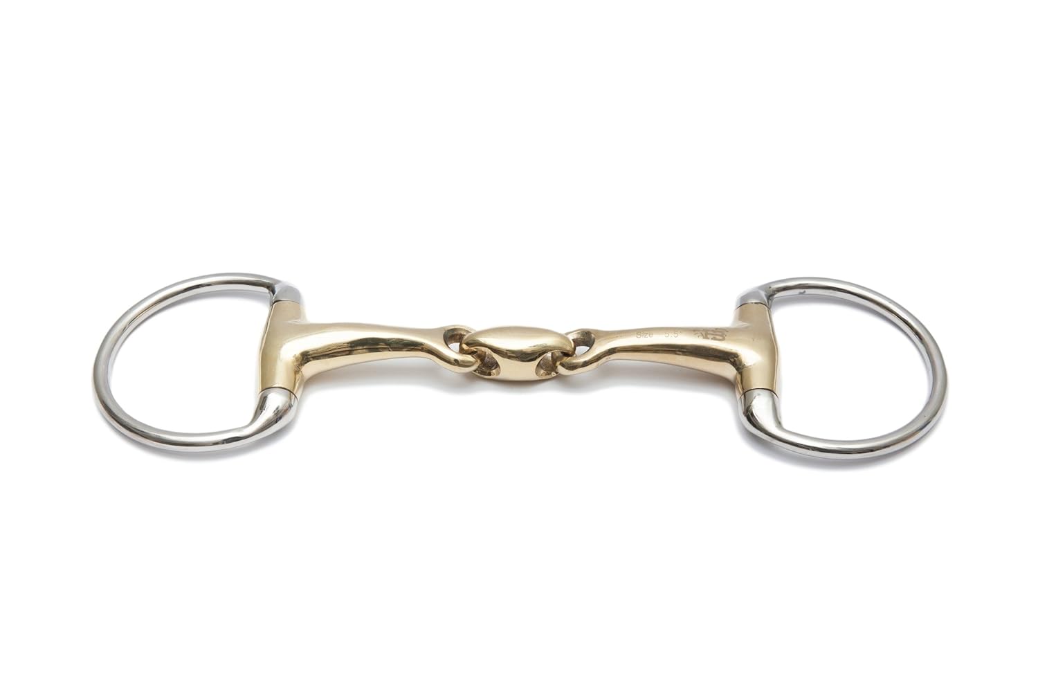 HBDRing Snaffle Bit Oval Link Neusilber Mundstück Amazon.de Sport