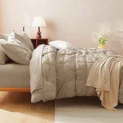 CozyLux King Size Comforter Set 7 Pieces Bed in a