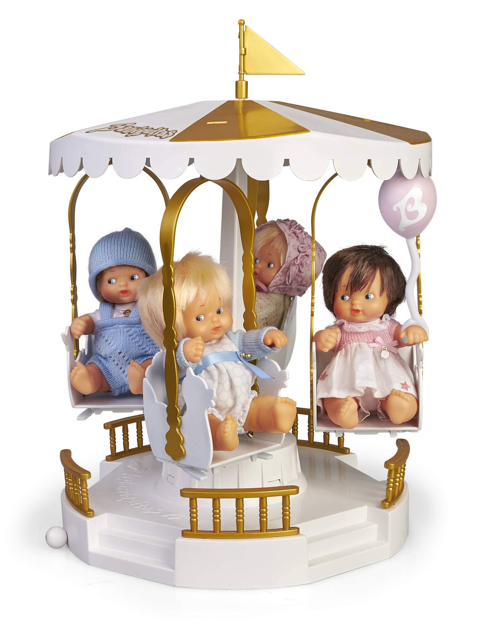 Barriguitas 700015806 With Baby Figure Musical Carousel Doll for Girls