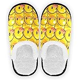 Boccsty Yellow Duck Spa Slippers Christmas House Slipper Indoor Outdoor Halloween Home Shoes for Men Woman