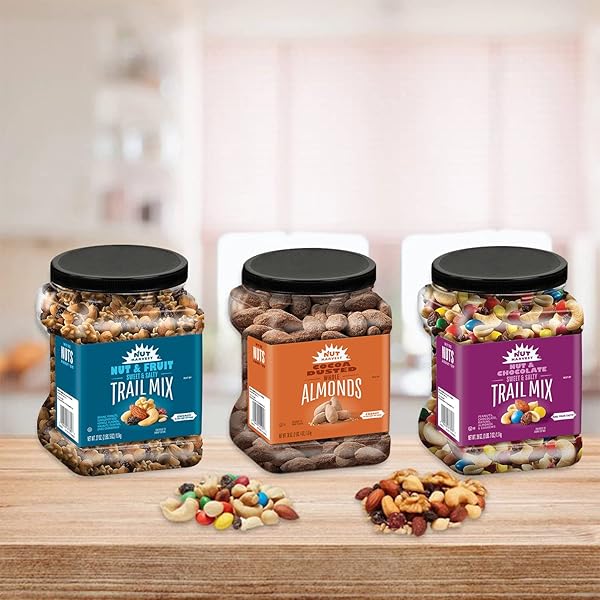 NUT HARVEST NUT & CHOCOLATE MIX, 39 OUNCE JAR