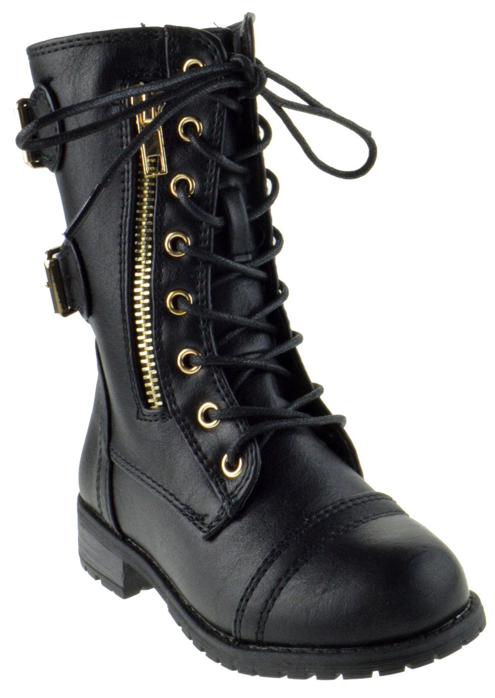 little girl combat boots