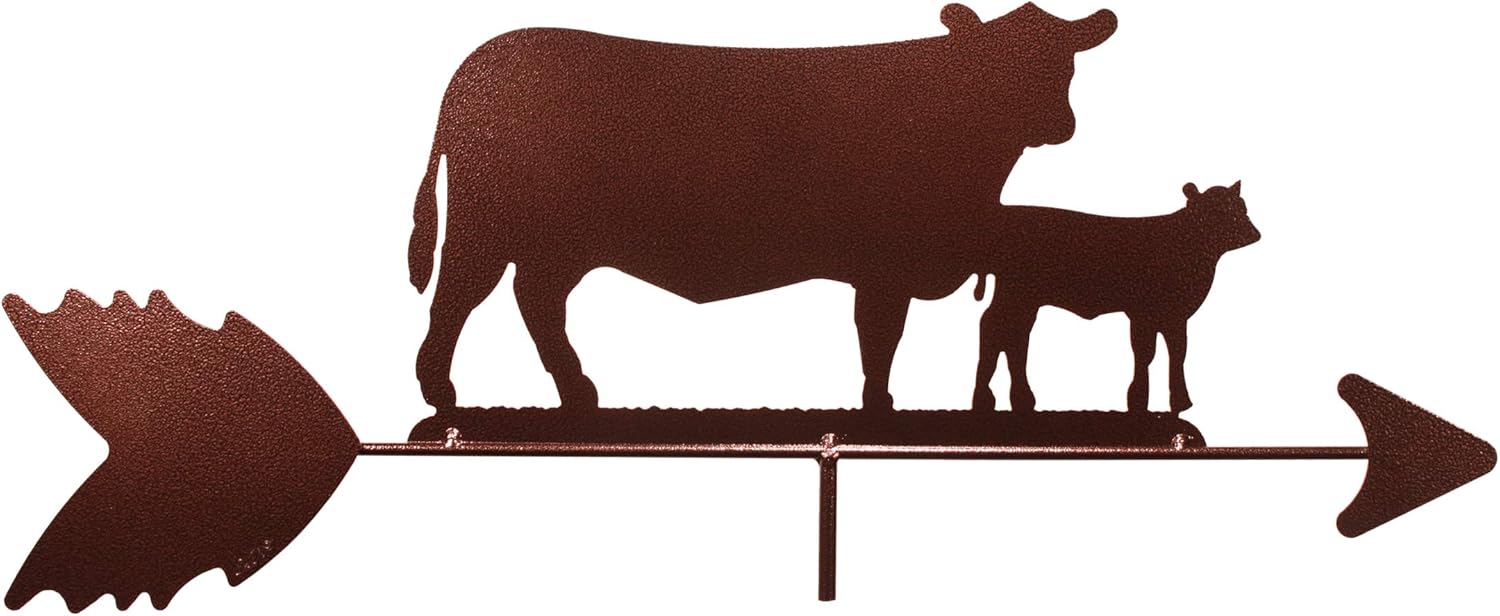 Weathervanes - SWEN Products Cow and Calf Weathervane Interchangeable Top Arrow Only