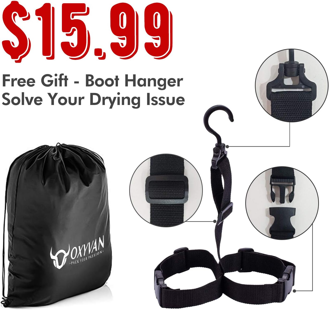 OXYVAN Chest Fishing Waders for Kids, Waterproof Lightweight Youth Waders with Boots, Nylon/PVC Toddler Waders with Boot Hanger for Fishing & Hunting : Sports & Outdoors
