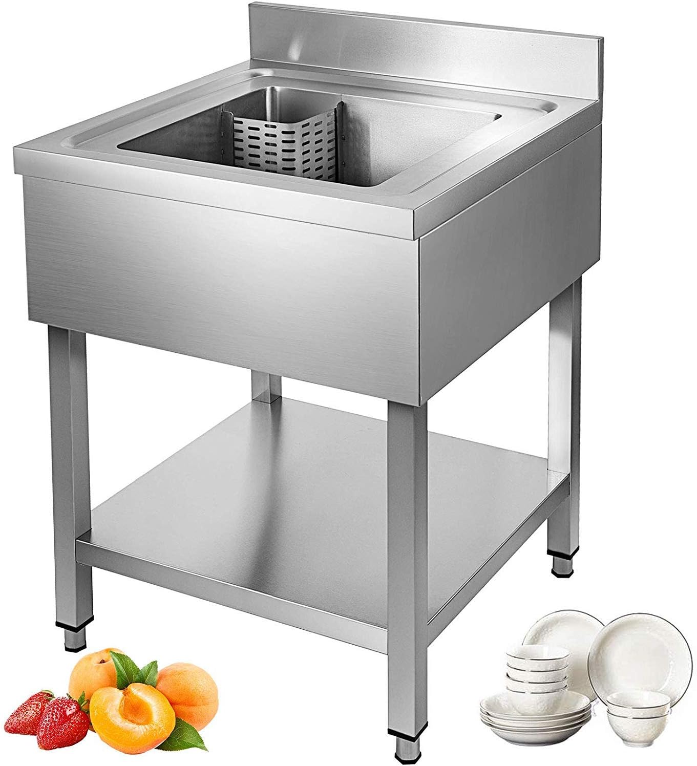 lavello sottopiano per cucina 18 x 16