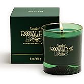 Royal Pine Deluxe Pine-Scented Candle by Vacation Sunscreen, Premium Soy-Blend Wax, 70-Hour Long Burning, Winter House Decor, Gift for Women & Men, 7 Oz.