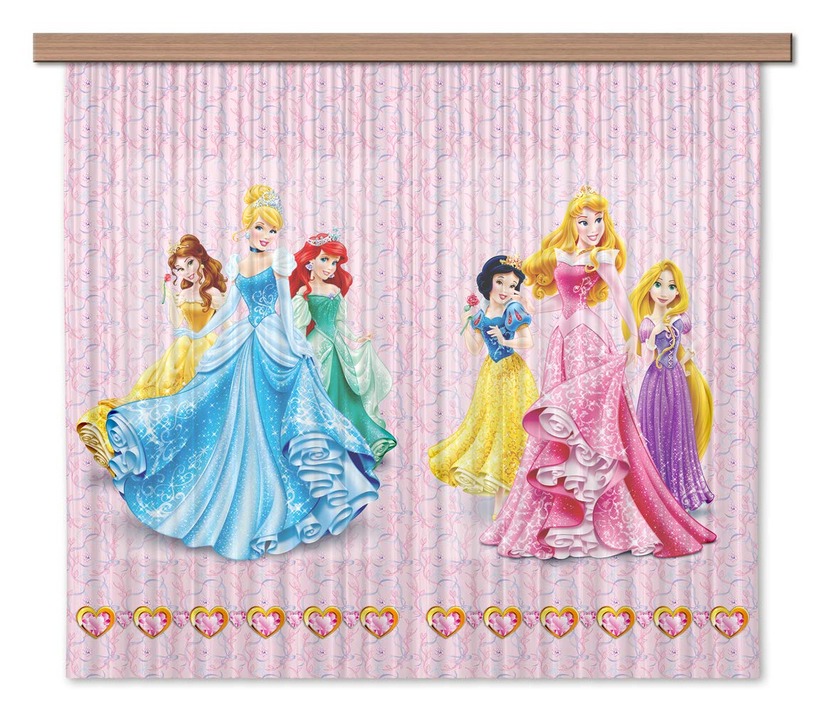 Disney Princess, curtains for a children's room, 180 x 160 cm, FCS XL 4372