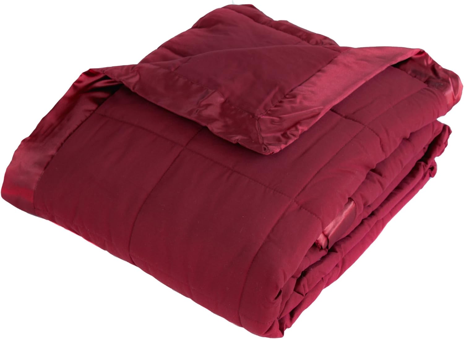 Cozy Fleece Blanket, Full/Queen, Burgundy Home & Kitchen