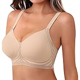 As Fairy Womens Wireless Bra Push Up Bra for Women Seamless No Underwire Bras Regular & Plus Size
