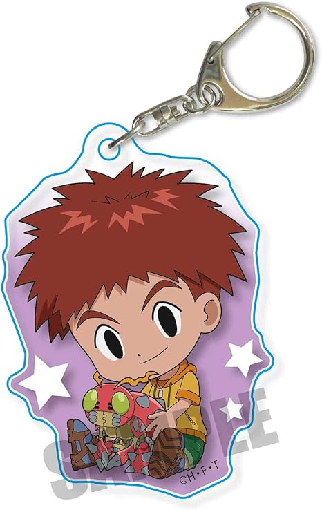 Amazon デジモンアドベンチャー ぎゅぎゅっとアクリルキーホルダー 泉 光子郎 テントモン Akda 03 アニメ 萌えグッズ 通販