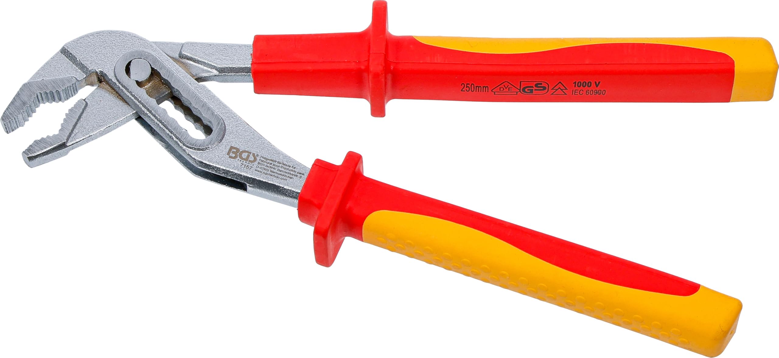 BGS 7157 | VDE Water Pump Pliers | 250 mm