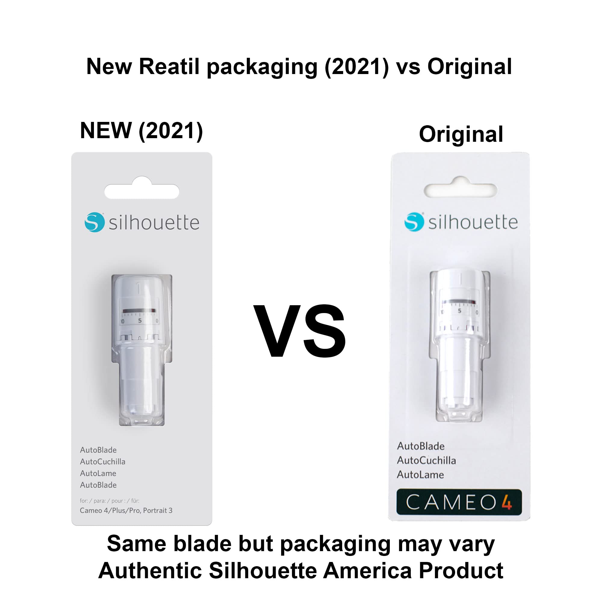 Silhouette Cameo 4 Autoblade and Standard Mat Doubles Pack Includes (2) 12 inch Standard Mat, (2) AutoBlade for use with the Cameo 4 and 50 Designs