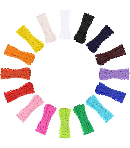 Filo Passamaneria Con Pom Pom E Frange – 18,3 Metri, Colore Misty Rose, Per Cucito E Decorazioni Fai-da-te