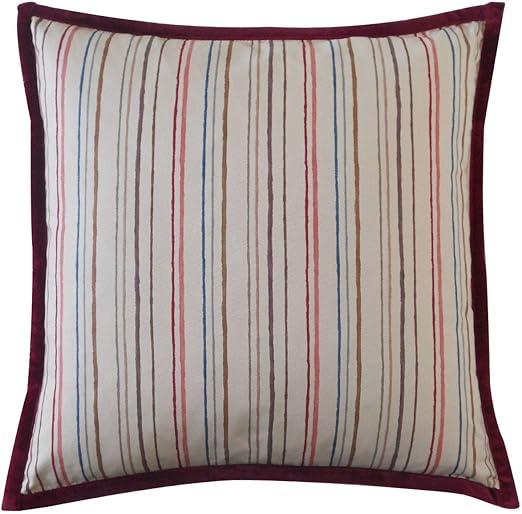 Amazon Com Jiti Pillows Handmade Alita Stripes Down Throw Pillow