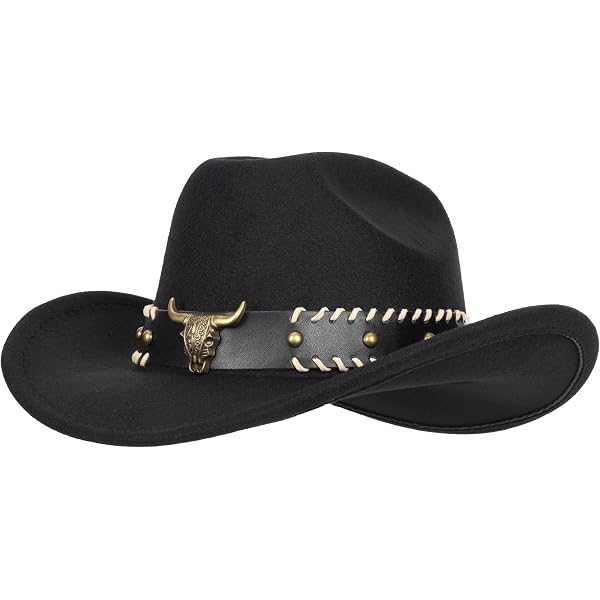 Chapeau Western Fedora Marron - Malléable Unisexe Pour Cowgirl/cowboy