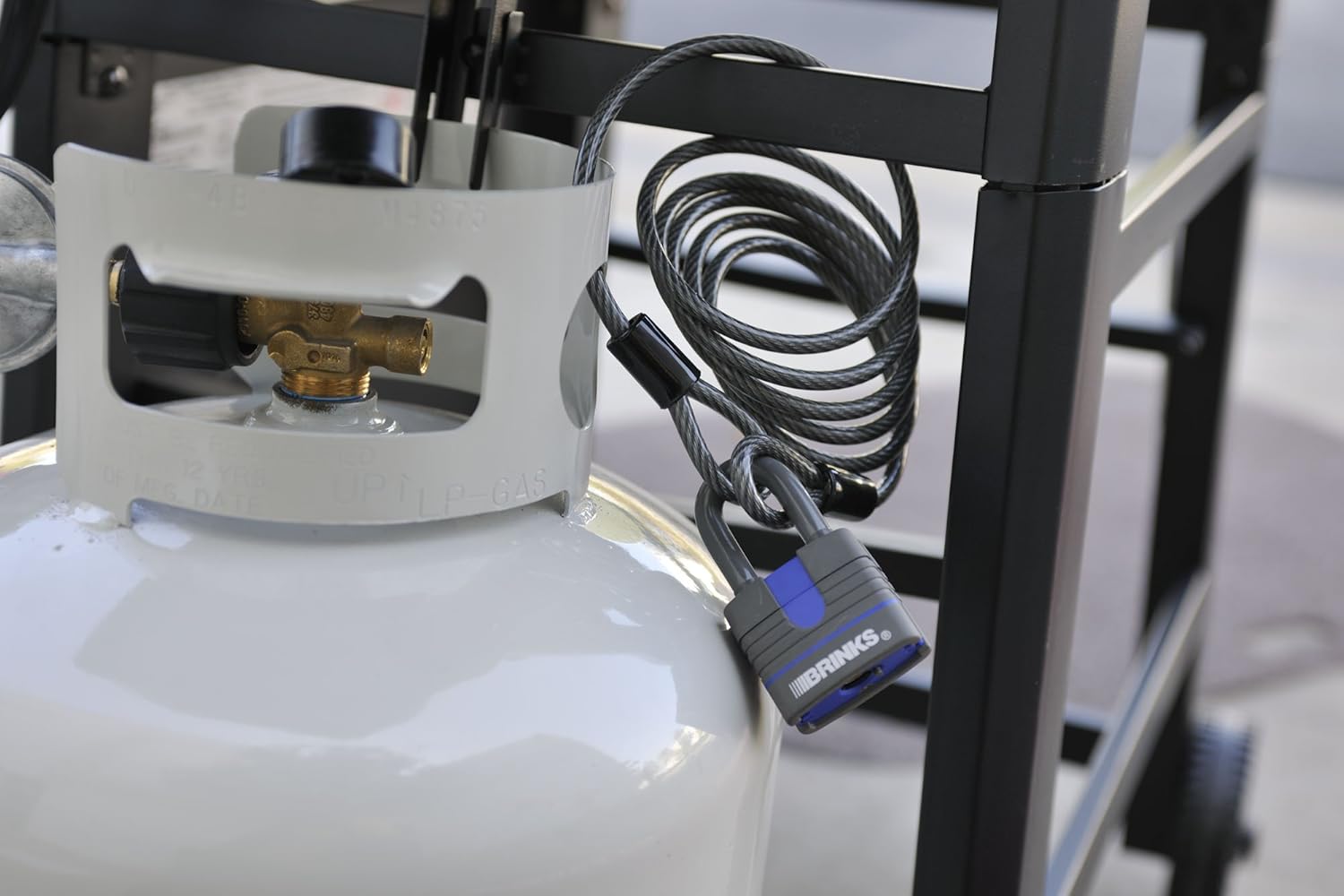 BRINKS 175-06001 1/4" X 6' Loop Cable: Automotive