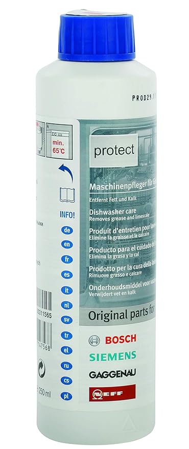 bosch dishwasher care