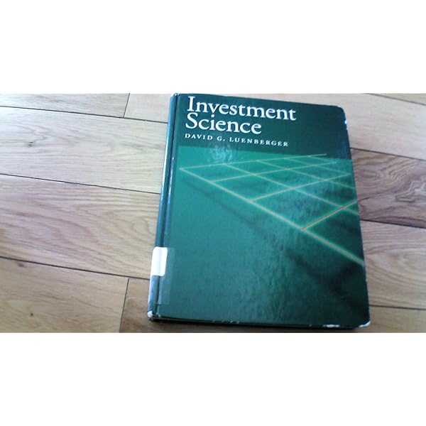 Amazon.com: Investment Science: 9780199740086: Luenberger, David G
