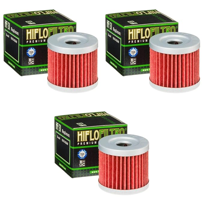 3x Filtro de aceite Keeway RKV 125 11-14 Hiflo HF131: Amazon.es ...