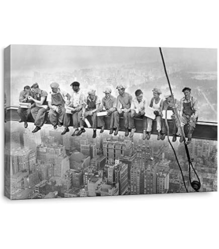 Amazon.com: Lunch Atop A Skyscraper New York 1932 Iconic Photo