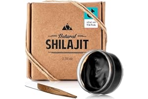 NATURAL SHILAJIT Resin - Shilajit for Men & Women with Fulvic Acid & Trace Minerals, Plant Based Nutrients for Energy, Immune Support & Vitality Resin