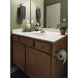 37 Inch Cultured Marble Vanity Top with