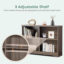 Airdown Bookcase with Open Adjustable