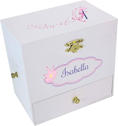 personalised baby jewellery box