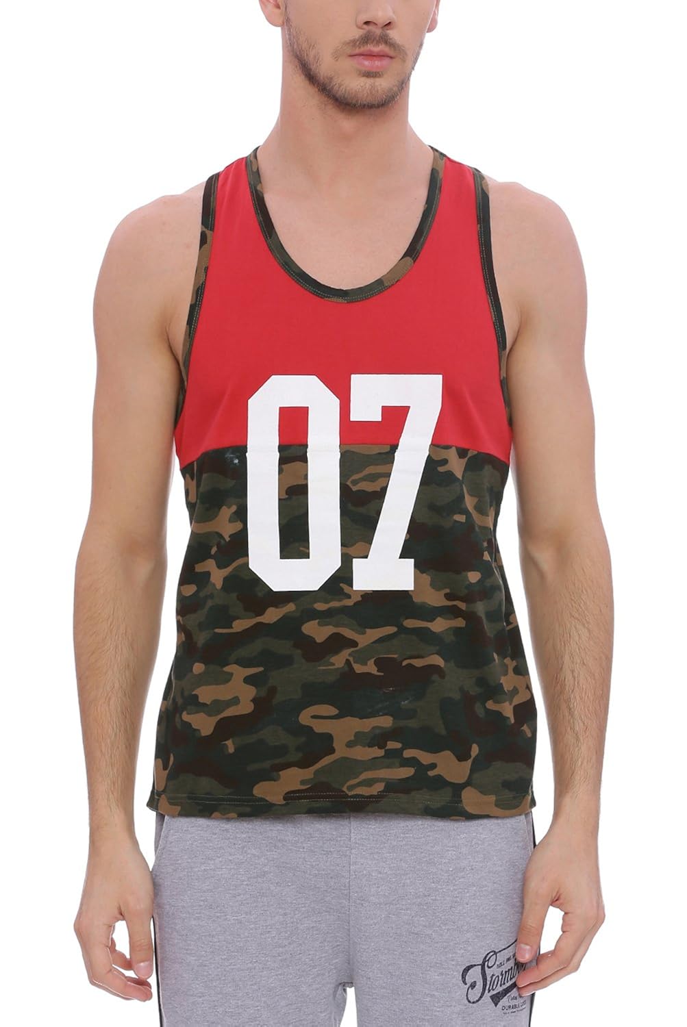 stormborn men's cotton vest style t-shirt