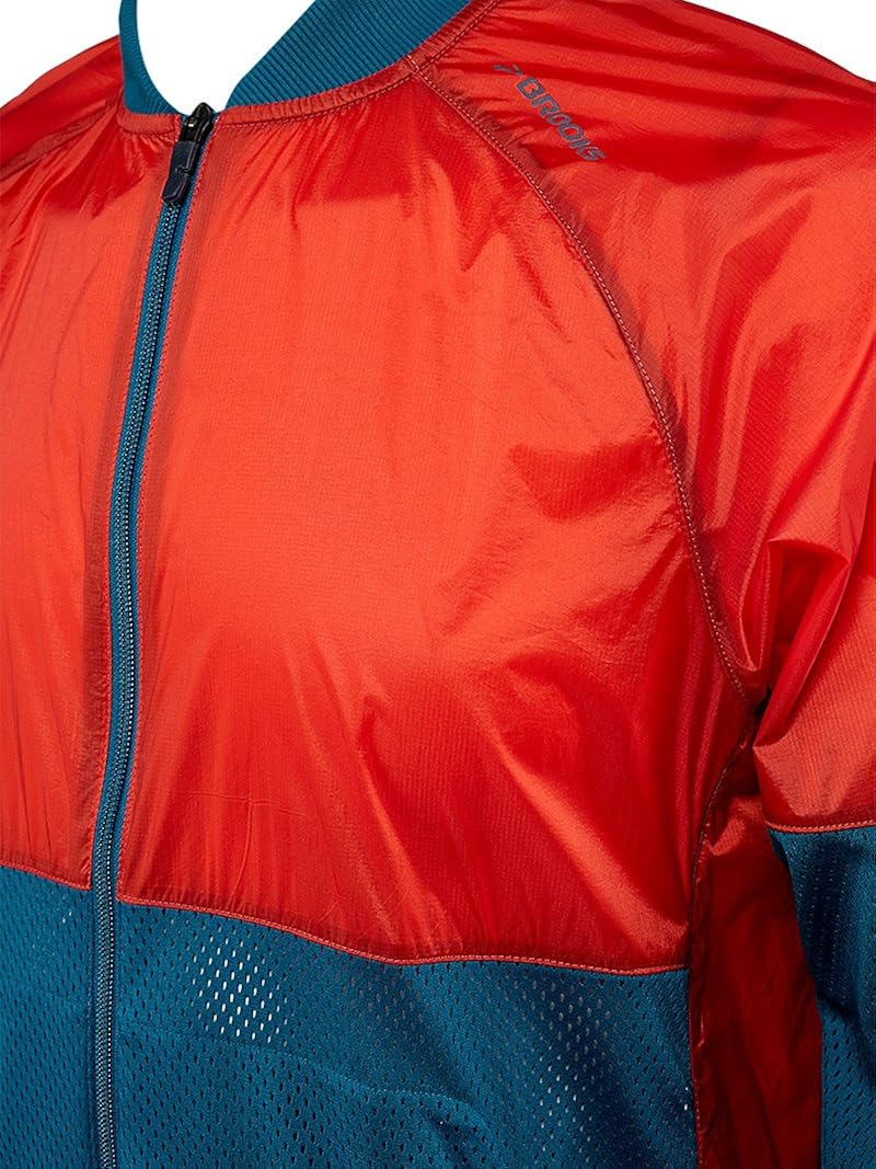 brooks jackets mens red