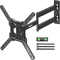 monTEK Long Arm TV Wall Mount for Most 23-65 Inch TVs, 29 Inch Long Extension TV Mount Swivel and Tilt, Full Motion Wall Moun