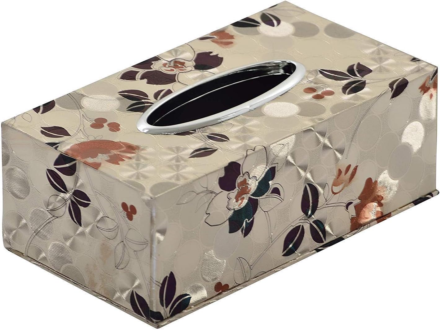 DOPLY Attractive Tissue Box Holder, Rectangular Napkin Holder, Facial Tissue Holder with Magnetic Bottom for Home Office Car (Multi)